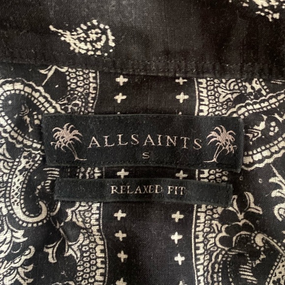 All Saints Paisley Top - Picture 3 of 3